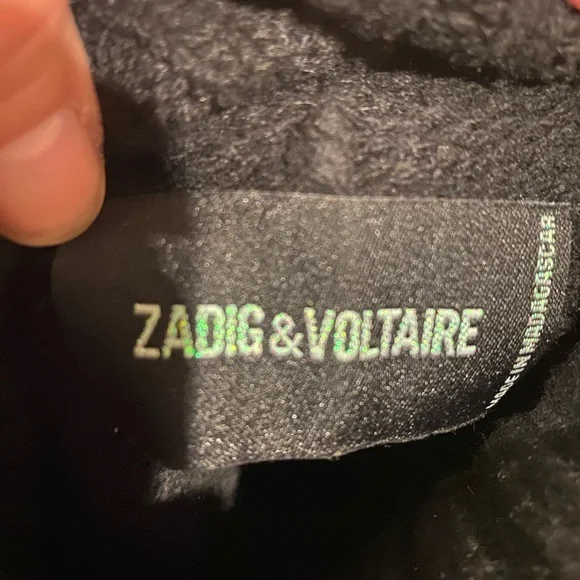Zadig & Voltaire Rock And Roll Black Wool Sweater